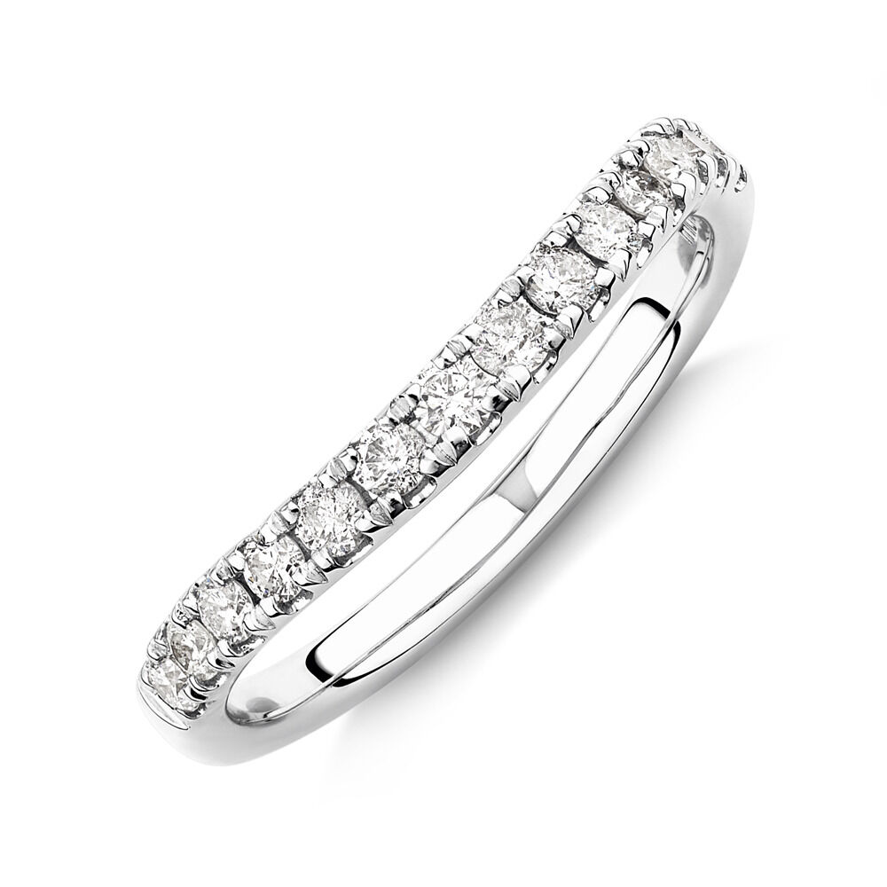 Bridal Set with 1 3/4 Carat TW of Diamonds in 14kt White Gold
