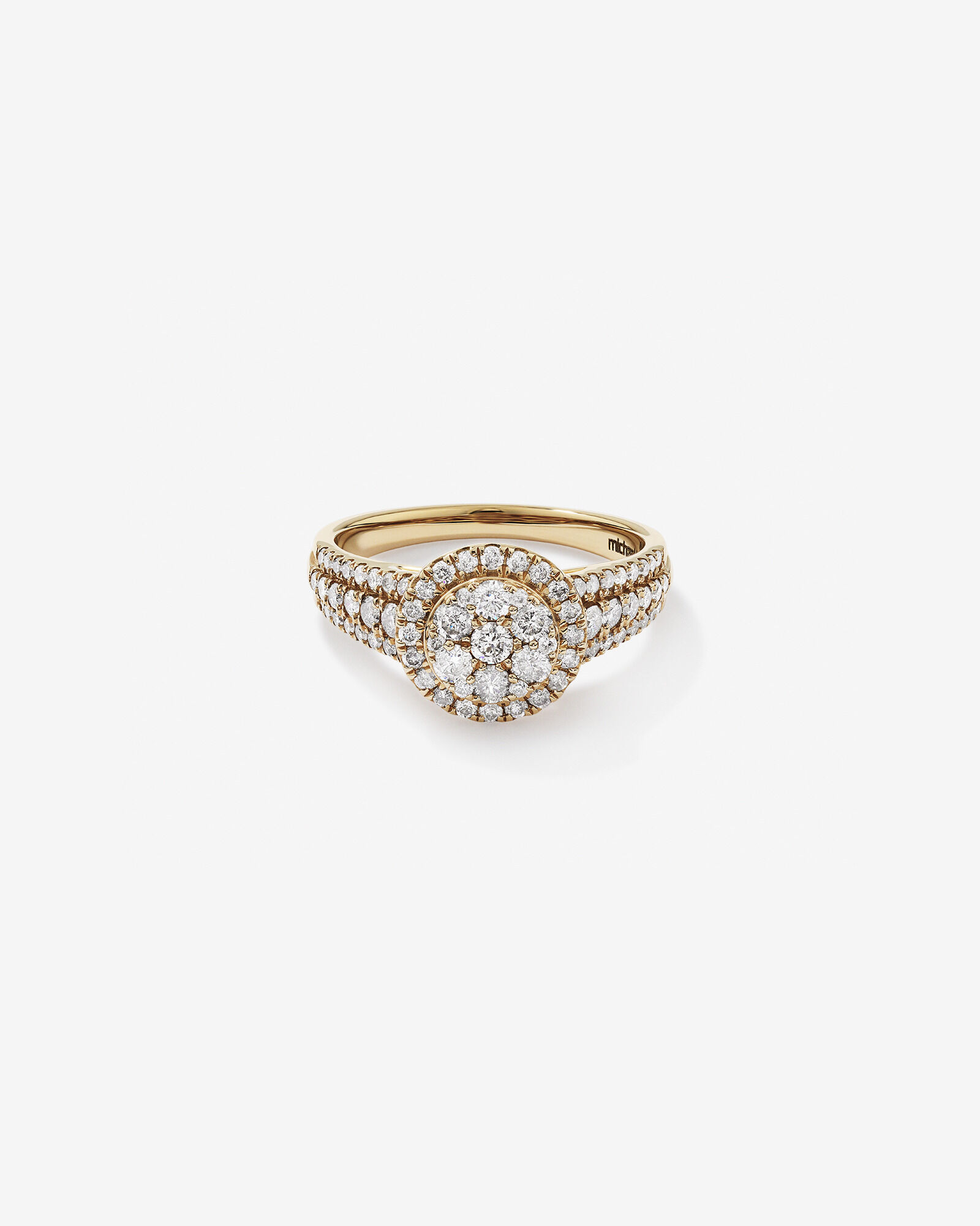 Halo gold ring new arrivals