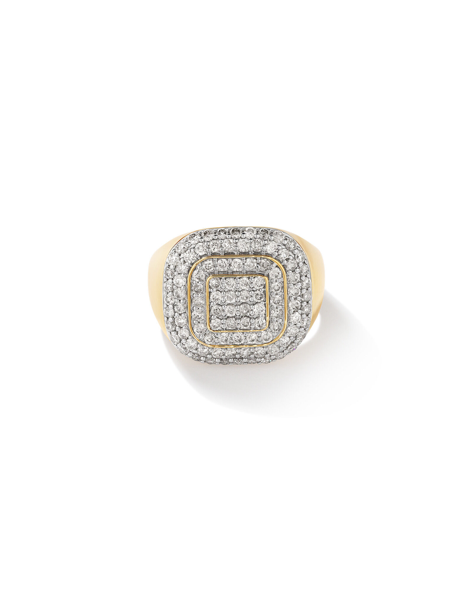 Ring with 2 Carat TW of Diamonds in 10kt Yellow Gold