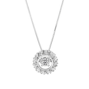 Everlight Fancy Pendant with 0.40 Carat TW of Diamonds in 10kt White Gold