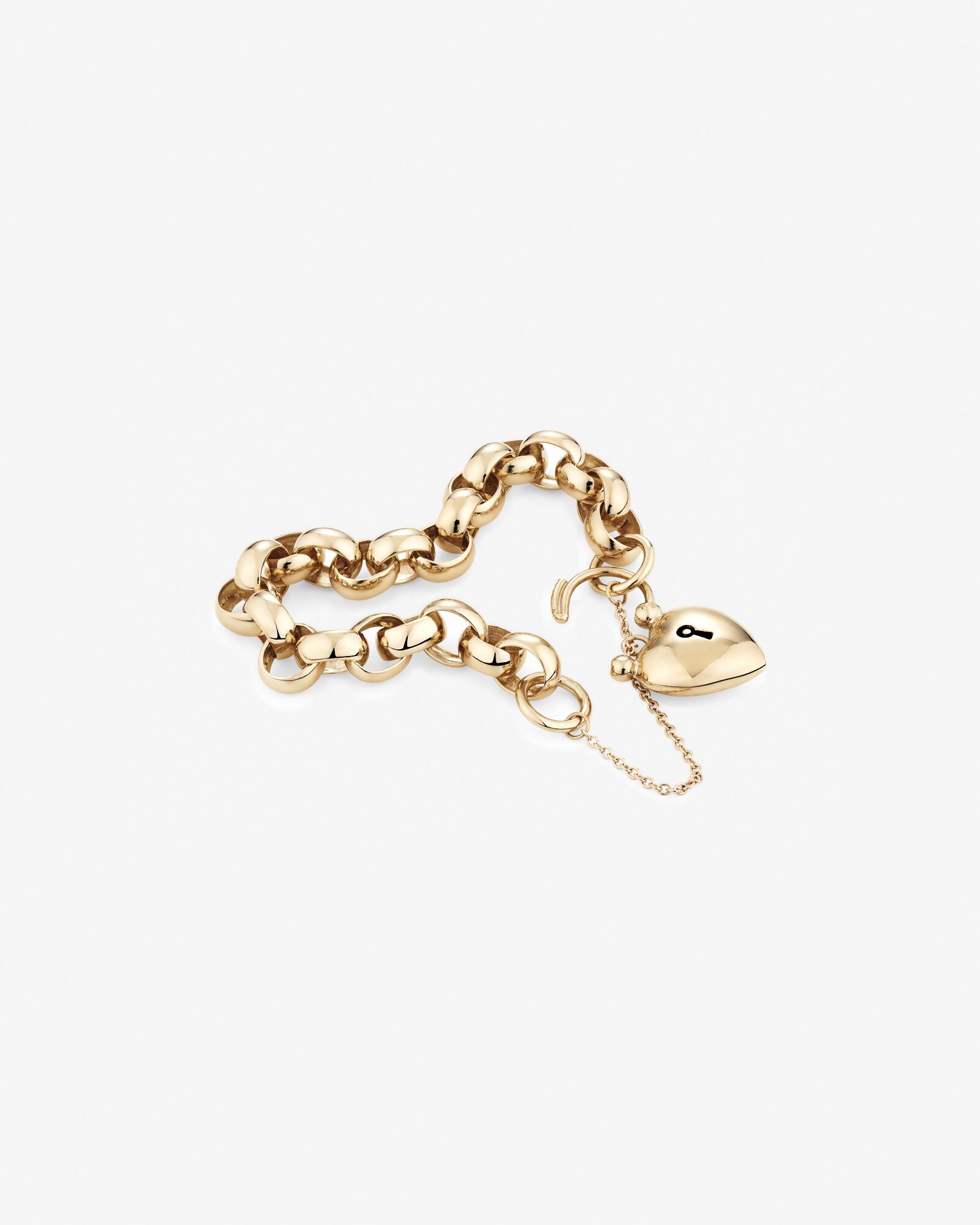 Gold belcher bracelet for sale clearance