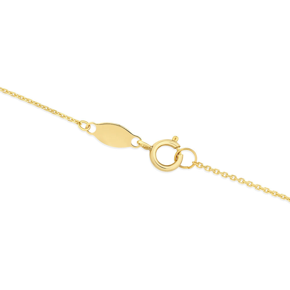 Bar Necklace in 10kt Yellow Gold