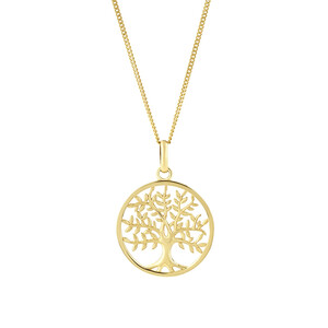 Tree of Life Pendant in 10kt Yellow Gold