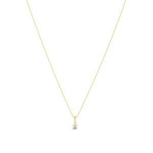 Pendant with 0.30 Carat TW of Diamonds in 10kt Yellow Gold