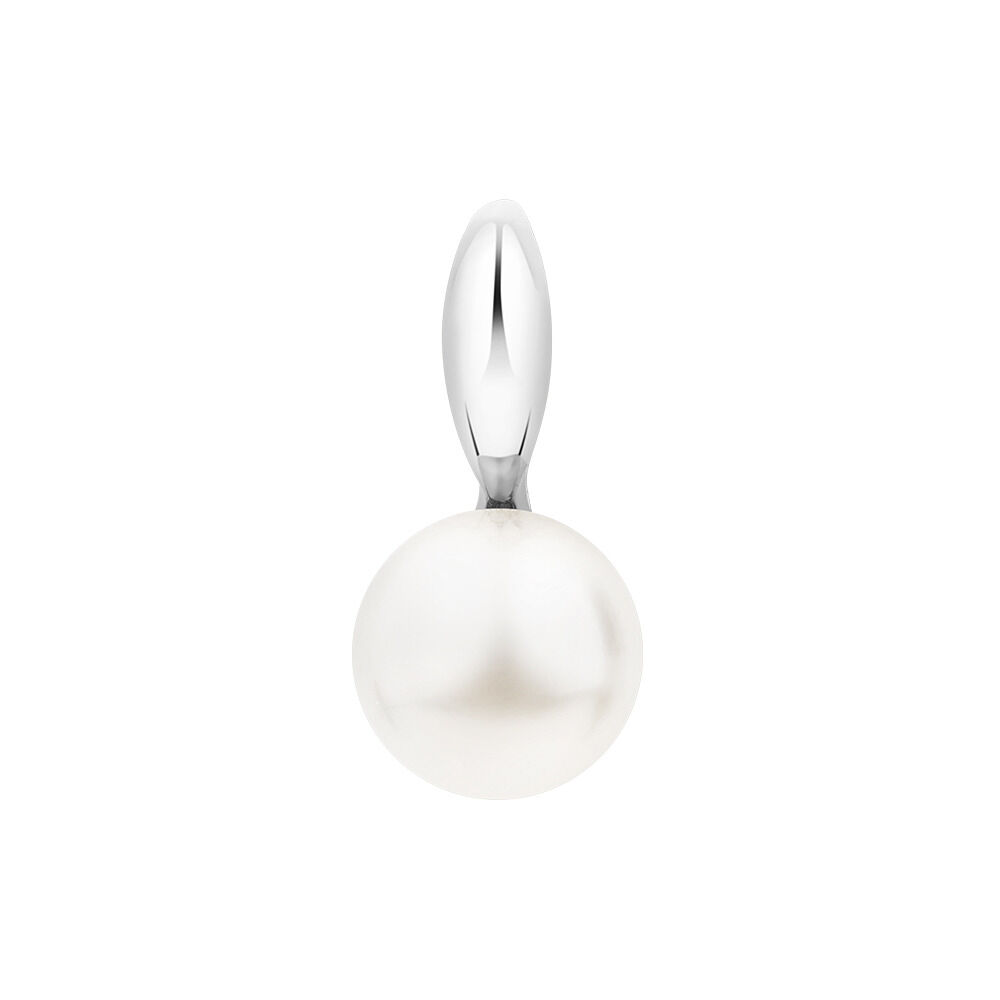 Pendant with Cultured Freshwater Pearl in Sterling Silver