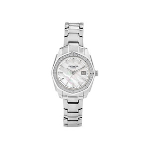 Ladies Mother of Pearl Watch with 0.25 Carat TW of Diamonds in Stainless Steel