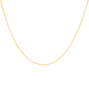45cm (18") Serpentine Chain in 10kt Yellow Gold