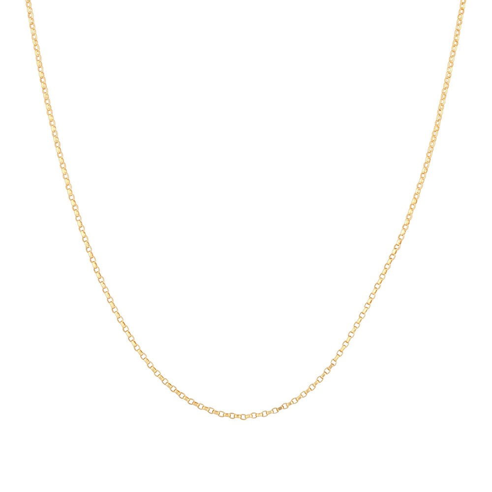 45cm (18") Solid Belcher Chain in 10kt Yellow Gold