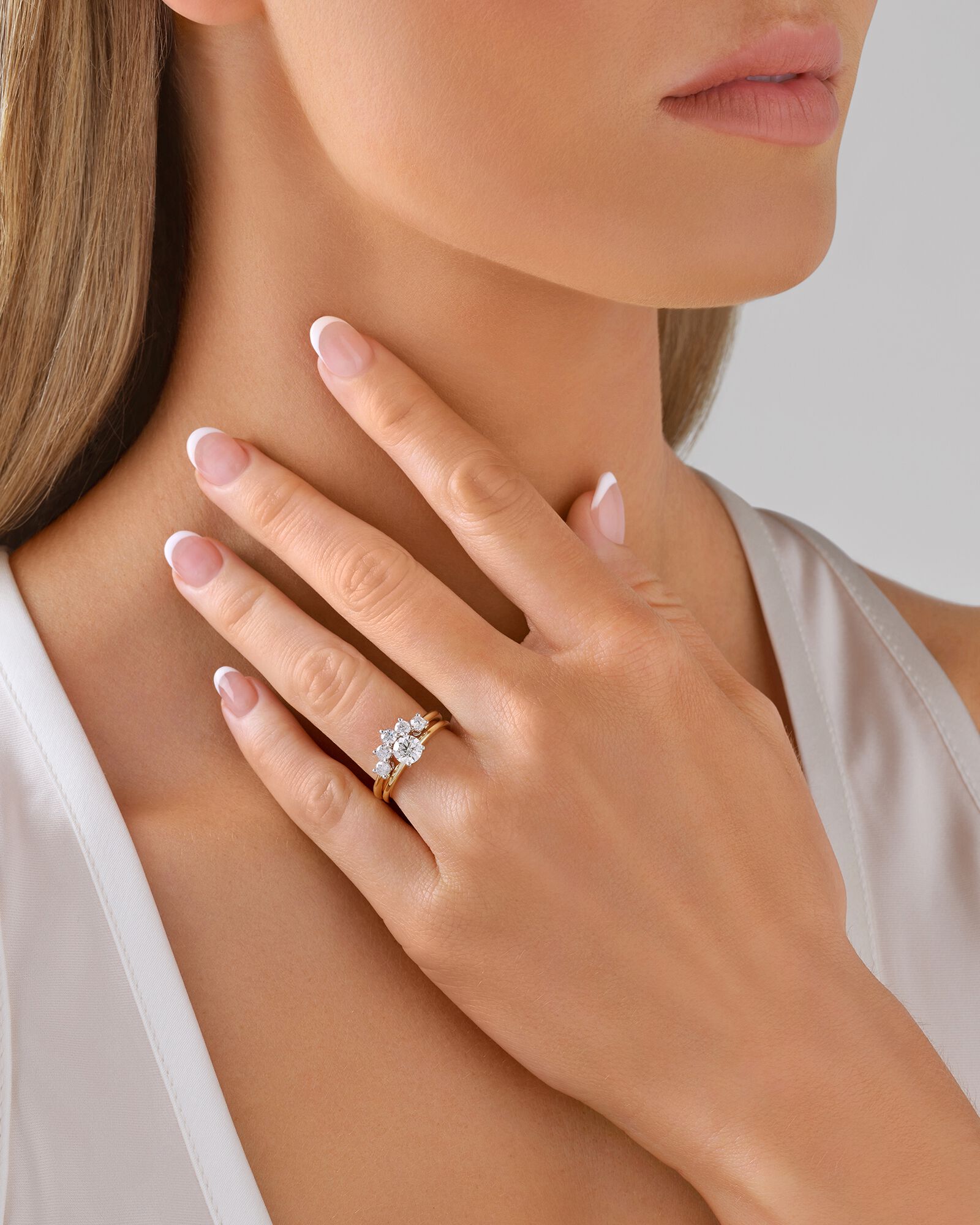 Wedding Ring with .38TW of Diamonds in 14k Yellow Gold