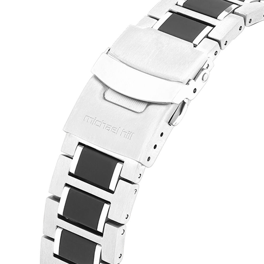 Solar Powered Men's Watch with Black Tone in Stainless Steel